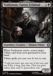 Tombstone, Career Criminal - Magic: The Gathering | Marvel's Spider-Man (Uncommon) [SPM-70]