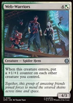 Web-Warriors - Magic: The Gathering | Marvel's Spider-Man (Uncommon) [SPM-159]