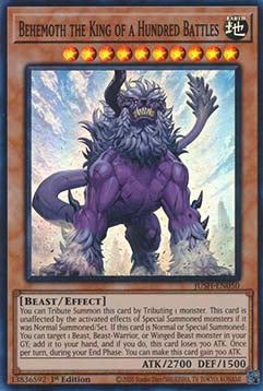 Behemoth the King of a Hundred Battles (V.2 - Super Rare)⁣ - Justice Hunters⁣ (Super Rare)⁣ [050]