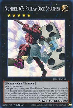 Number 67: Pair-a-Dice Smasher (V.2 - Super Rare)⁣ - Justice Hunters⁣ (Super Rare)⁣ [058]