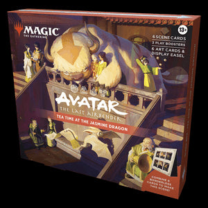 Magic: The Gathering | Avatar: The Last Airbender: "Tea Time at the Jasmine Dragon" Scene Box⁣ - Magic: The Gathering | Avatar: The Last Airbender