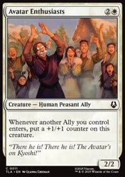 Avatar Enthusiasts - Magic: The Gathering | Avatar: The Last Airbender (Common) [TLA-11]