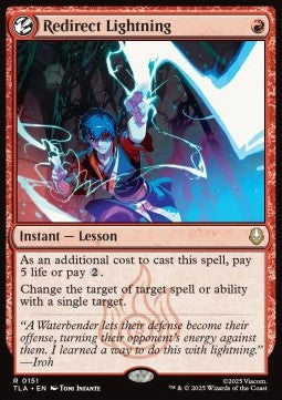 Redirect Lightning - Magic: The Gathering | Avatar: The Last Airbender (Rare) [TLA-151]