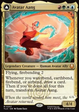 Avatar Aang // Aang, Master of Elements - Magic: The Gathering | Avatar: The Last Airbender (Mythic) [TLA-207]