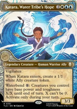 Katara, Water Tribe's Hope - Magic: The Gathering | Avatar: The Last Airbender: Extras (Rare) [XTLA-351]