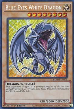 Blue-Eyes White Dragon (V.1 - Secret Rare)⁣ - Battles of Legend: Monster Mayhem⁣ (Secret Rare)⁣ [001]