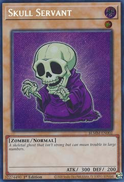 Skull Servant (V.1 - Secret Rare)⁣ - Battles of Legend: Monster Mayhem⁣ (Secret Rare)⁣ [002]