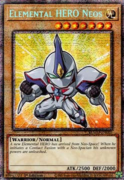 Elemental HERO Neos (V.2 - Starlight Rare)⁣ - Battles of Legend: Monster Mayhem⁣ (Starlight Rare)⁣ [003]