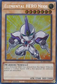 Elemental HERO Neos (V.1 - Secret Rare)⁣ - Battles of Legend: Monster Mayhem⁣ (Secret Rare)⁣ [003]