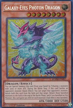 Galaxy-Eyes Photon Dragon (V.1 - Secret Rare)⁣ - Battles of Legend: Monster Mayhem⁣ (Secret Rare)⁣ [007]