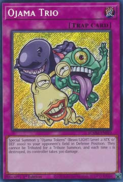 Ojama Trio (V.1 - Secret Rare)⁣ - Battles of Legend: Monster Mayhem⁣ (Secret Rare)⁣ [010]