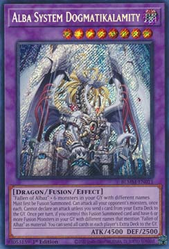 Alba System Dogmatikalamity (V.1 - Secret Rare)⁣ - Battles of Legend: Monster Mayhem⁣ (Secret Rare)⁣ [011]