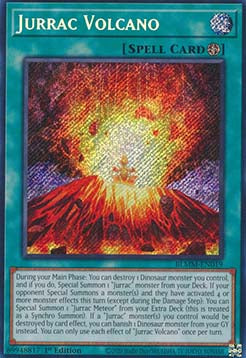 Jurrac Volcano⁣ - Battles of Legend: Monster Mayhem⁣ (Secret Rare)⁣ [019]