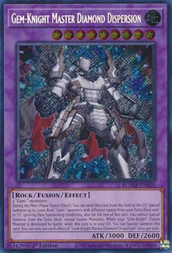 Gem-Knight Master Diamond Dispersion⁣ - Battles of Legend: Monster Mayhem⁣ (Secret Rare)⁣ [020]