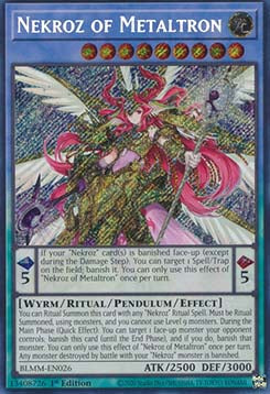Nekroz of Metaltron⁣ - Battles of Legend: Monster Mayhem⁣ (Secret Rare)⁣ [026]