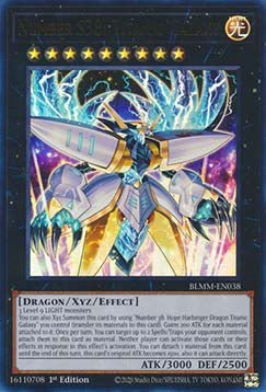 Number S38: Titanic Galaxy⁣ - Battles of Legend: Monster Mayhem⁣ (Ultra Rare)⁣ [038]