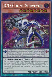 D/D Count Surveyor⁣ - Battles of Legend: Monster Mayhem⁣ (Secret Rare)⁣ [041]