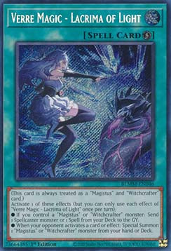 Verre Magic - Lacrima of Light⁣ - Battles of Legend: Monster Mayhem⁣ (Secret Rare)⁣ [046]