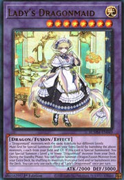 Lady's Dragonmaid (V.1 - Ultra Rare)⁣ - Battles of Legend: Monster Mayhem⁣ (Ultra Rare)⁣ [049]