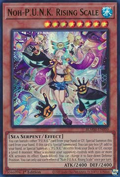 Noh-P.U.N.K. Rising Scale (V.1 - Ultra Rare)⁣ - Battles of Legend: Monster Mayhem⁣ (Ultra Rare)⁣ [050]