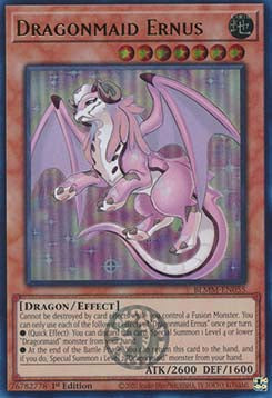 Dragonmaid Ernus⁣ - Battles of Legend: Monster Mayhem⁣ (Ultra Rare)⁣ [055]