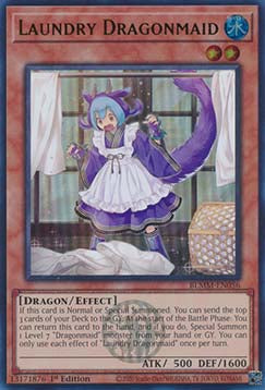 Laundry Dragonmaid⁣ - Battles of Legend: Monster Mayhem⁣ (Ultra Rare)⁣ [056]