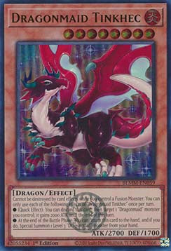 Dragonmaid Tinkhec⁣ - Battles of Legend: Monster Mayhem⁣ (Ultra Rare)⁣ [059]