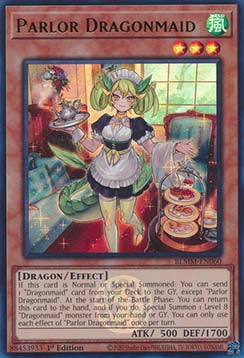 Parlor Dragonmaid⁣ - Battles of Legend: Monster Mayhem⁣ (Ultra Rare)⁣ [060]