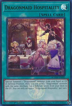 Dragonmaid Hospitality⁣ - Battles of Legend: Monster Mayhem⁣ (Ultra Rare)⁣ [065]