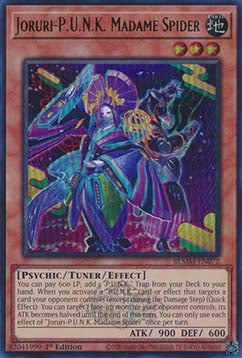 Joruri-P.U.N.K. Madame Spider⁣ - Battles of Legend: Monster Mayhem⁣ (Ultra Rare)⁣ [072]