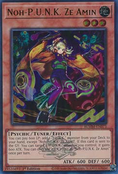 Noh-P.U.N.K. Ze Amin⁣ - Battles of Legend: Monster Mayhem⁣ (Ultra Rare)⁣ [073]