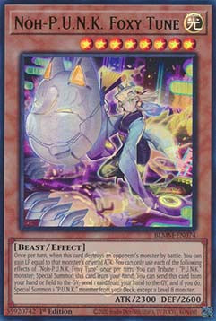 Noh-P.U.N.K. Foxy Tune⁣ - Battles of Legend: Monster Mayhem⁣ (Ultra Rare)⁣ [074]