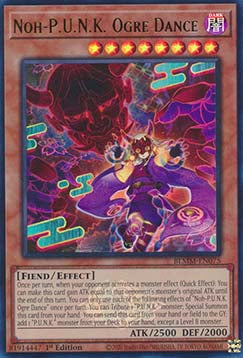 Noh-P.U.N.K. Ogre Dance⁣ - Battles of Legend: Monster Mayhem⁣ (Ultra Rare)⁣ [075]