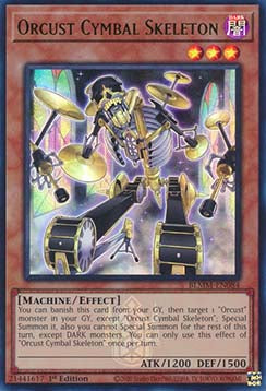 Orcust Cymbal Skeleton⁣ - Battles of Legend: Monster Mayhem⁣ (Ultra Rare)⁣ [084]