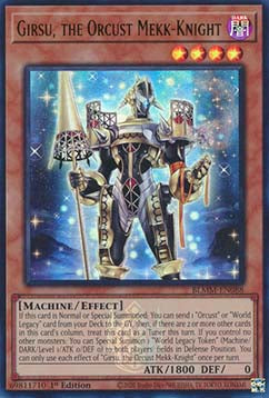 Girsu, the Orcust Mekk-Knight⁣ - Battles of Legend: Monster Mayhem⁣ (Ultra Rare)⁣ [088]