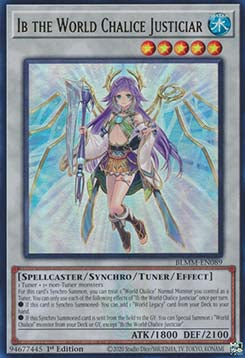 Ib the World Chalice Justiciar⁣ - Battles of Legend: Monster Mayhem⁣ (Ultra Rare)⁣ [089]