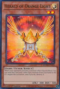 Herald of Orange Light (V.1 - Ultra Rare)⁣ - Battles of Legend: Monster Mayhem⁣ (Ultra Rare)⁣ [103]