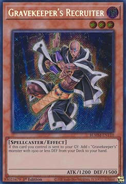 Gravekeeper's Recruiter⁣ - Battles of Legend: Monster Mayhem⁣ (Secret Rare)⁣ [110]
