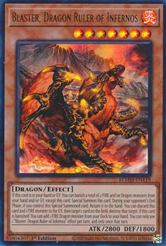 Blaster, Dragon Ruler of Infernos⁣ - Battles of Legend: Monster Mayhem⁣ (Ultra Rare)⁣ [119]