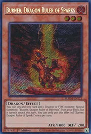 Burner, Dragon Ruler of Sparks⁣ - Battles of Legend: Monster Mayhem⁣ (Secret Rare)⁣ [123]