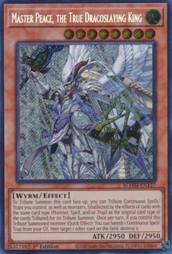 Master Peace, the True Dracoslaying King⁣ - Battles of Legend: Monster Mayhem⁣ (Secret Rare)⁣ [127]