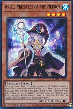 Ariel, Priestess of the Nekroz⁣ - Battles of Legend: Monster Mayhem⁣ (Ultra Rare)⁣ [128]