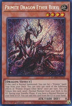 Primite Dragon Ether Beryl⁣ - Battles of Legend: Monster Mayhem⁣ (Secret Rare)⁣ [130]
