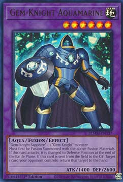 Gem-Knight Aquamarine⁣ - Battles of Legend: Monster Mayhem⁣ (Ultra Rare)⁣ [137]