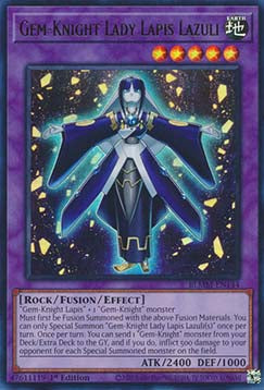 Gem-Knight Lady Lapis Lazuli⁣ - Battles of Legend: Monster Mayhem⁣ (Ultra Rare)⁣ [144]