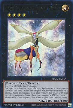 Number 8: Heraldic King Genom-Heritage⁣ - Battles of Legend: Monster Mayhem⁣ (Ultra Rare)⁣ [152]