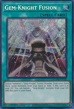 Gem-Knight Fusion (V.1 - Secret Rare)⁣ - Battles of Legend: Monster Mayhem⁣ (Secret Rare)⁣ [160]