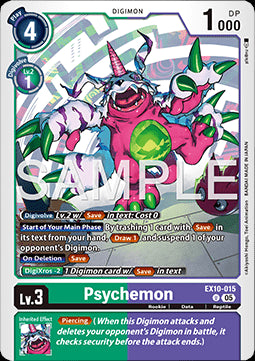 Psychemon (EX10-015) (V.1) - Sinister Order (Uncommon) [015]