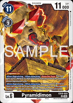 Pyramidimon (EX10-033) - Sinister Order (Rare) [033]