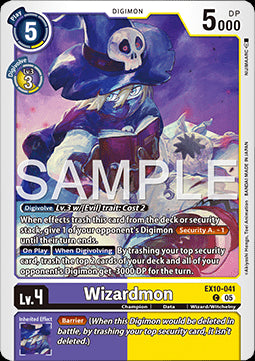 Wizardmon (EX10-041) (V.1) - Sinister Order (Common) [041]